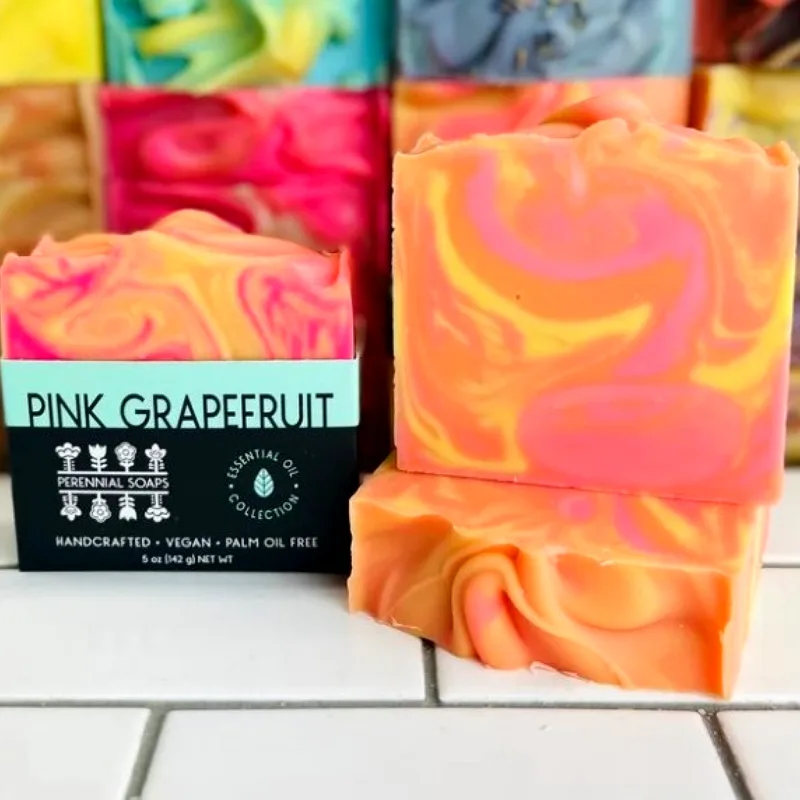 Pink Grapefruit Soap Bar